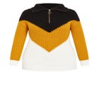 Colour Trio Sweater image number null