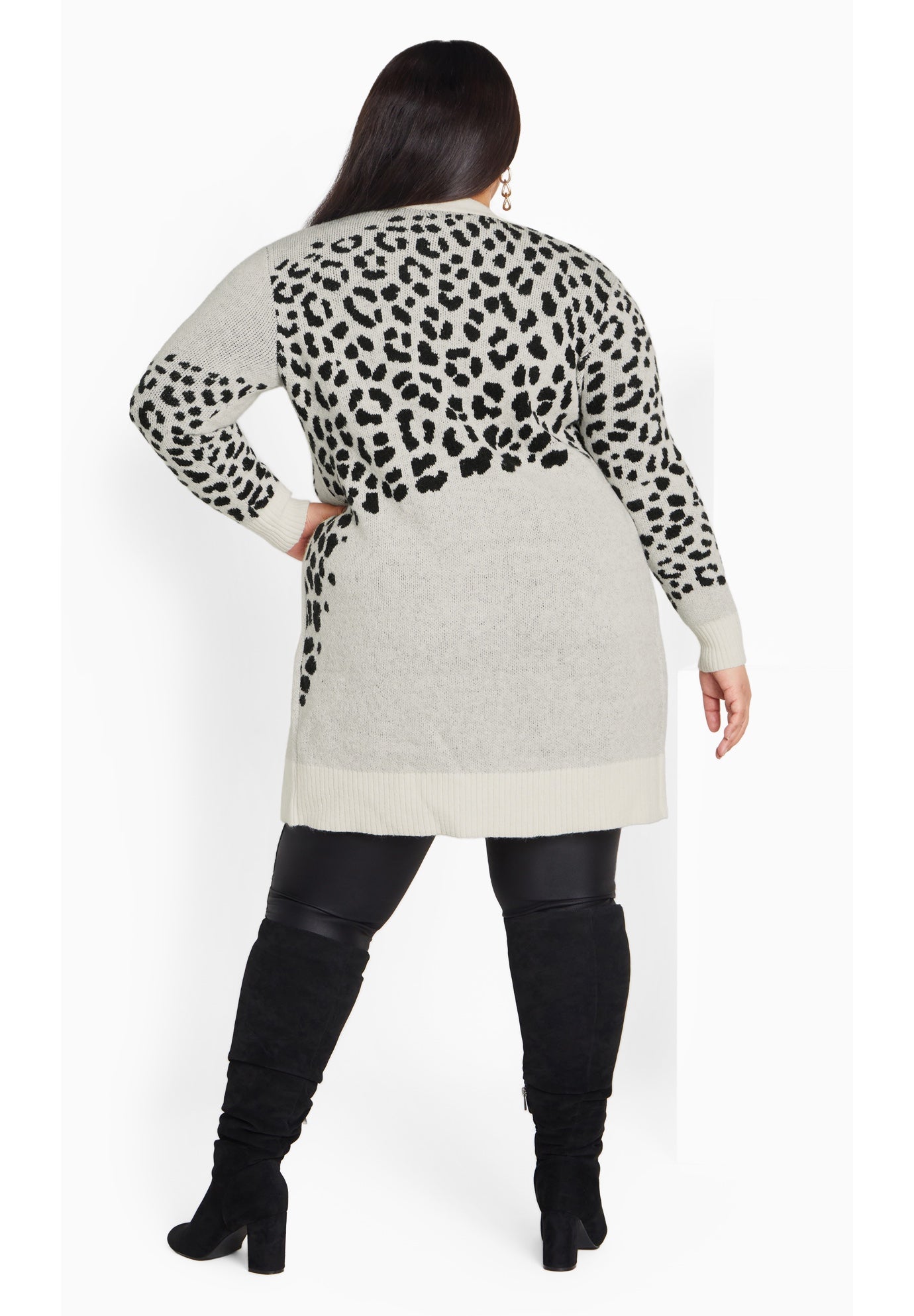 Lena Leopard Cardigan image number 2