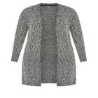 Charmed Collarless Longline Cardigan image number null