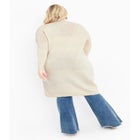 Charmed Collarless Longline Cardigan image number null