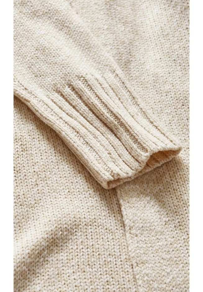 Charmed Collarless Longline Cardigan image number 5