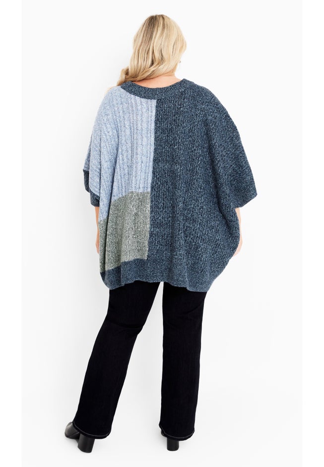 Mia Color Poncho image number 2