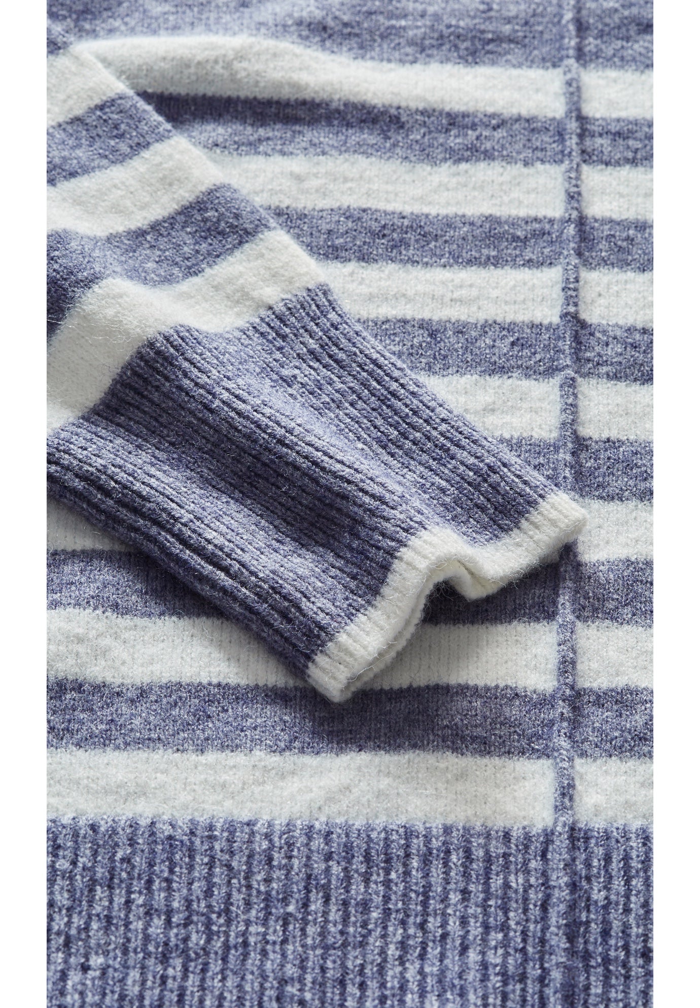 Livvy Roll Neck Stripe Sweater image number 6