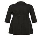 Isla Wrap Waist Tie Coat image number null