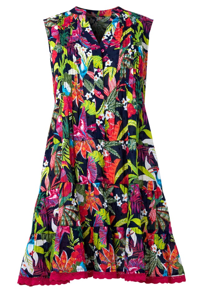 Sleeveless Tiered Tunic image number null