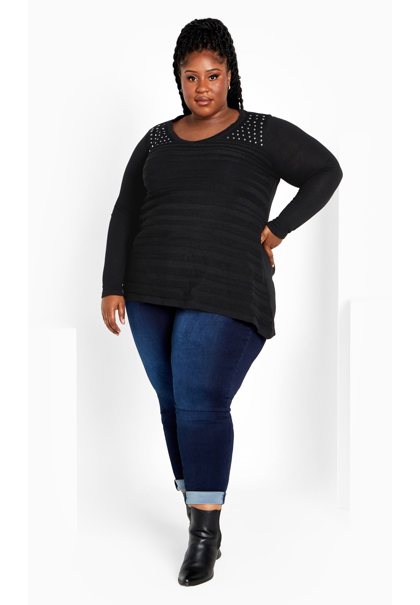 Emma Tunic Sweater image number 2