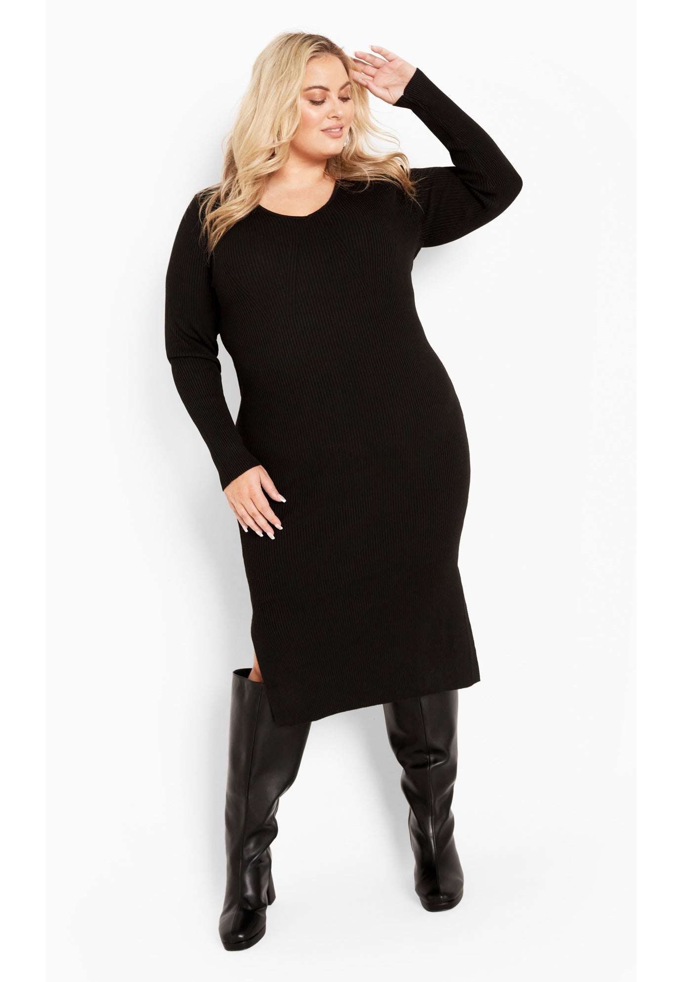 Rae Sweater Dress image number 1