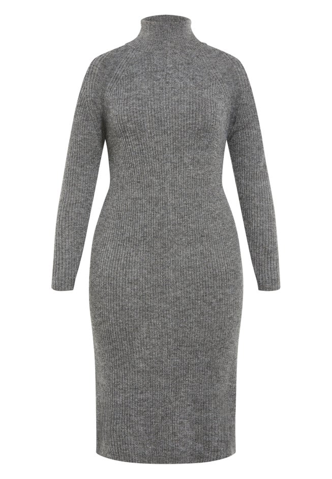 Callie High Neck Sweater Dress image number 2