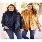 Soft Faux Suede Shirt image number null