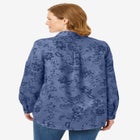 Soft Faux Suede Shirt image number null