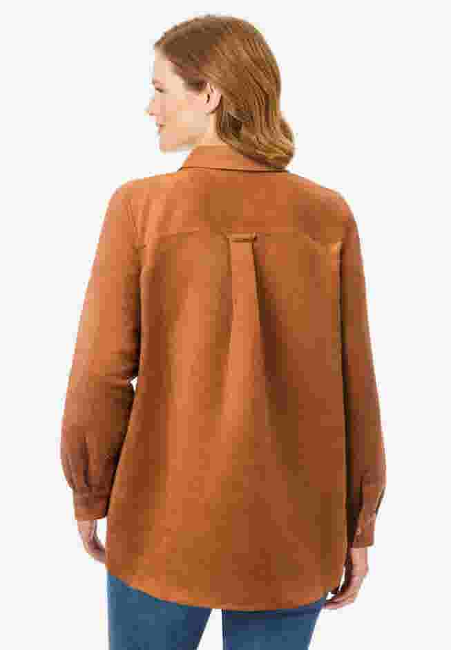 Soft Sueded Moleskin Shirt image number 1