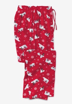 Novelty Print Flannel Pajama pants