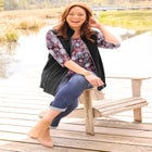 Zip-Front Cable Vest image number null