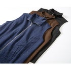Zip-Front Cable Vest image number null