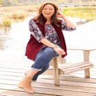 Zip-Front Cable Vest image number null