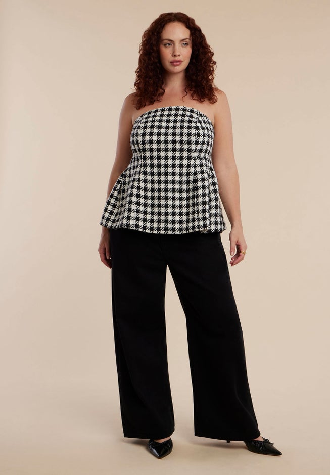 Houndstooth Bustier image number 1