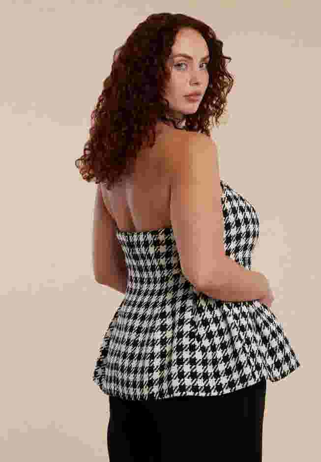 Houndstooth Bustier image number 3