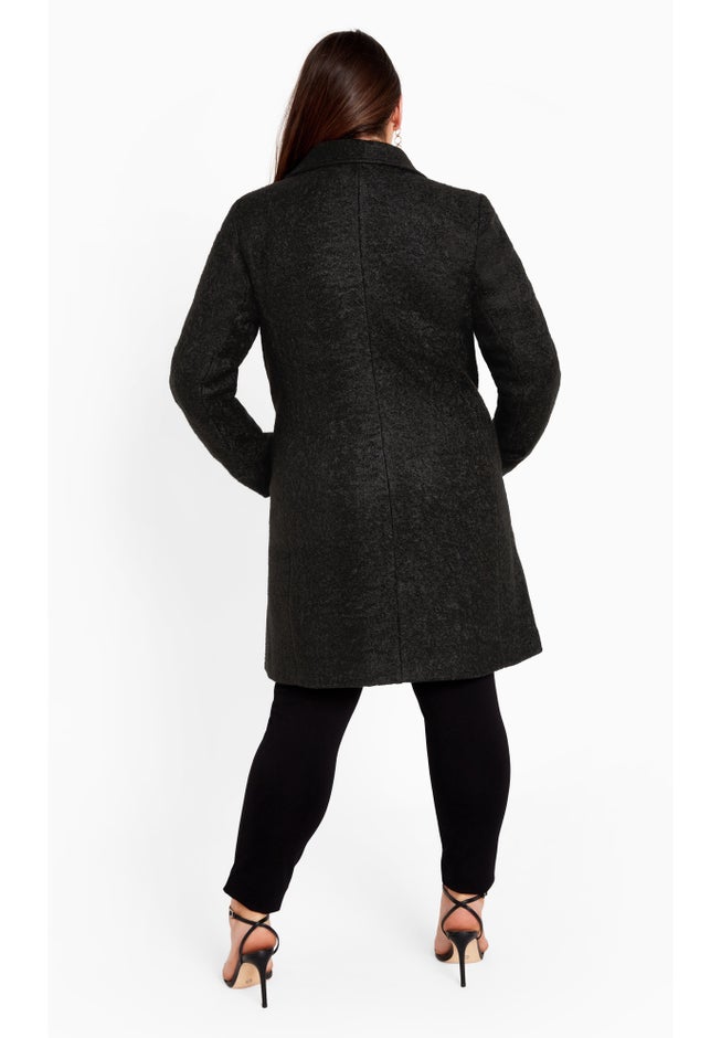 Estelle Double Button Collared Coat image number 1