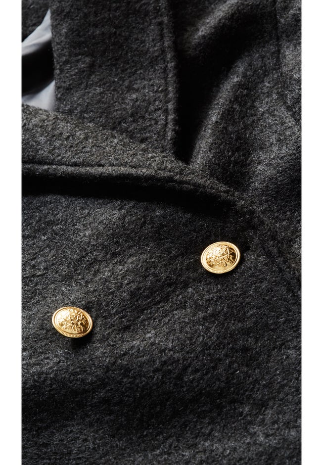 Estelle Double Button Collared Coat image number 4