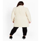 Estelle Double Button Collared Coat image number null