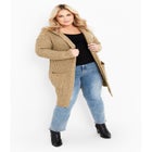 Chelsea Soft Knit Hood Coatigan image number null