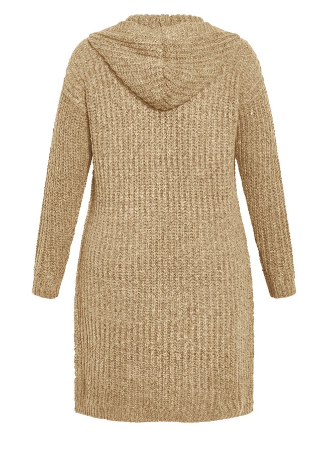 Chelsea Soft Knit Hood Coatigan image number 4