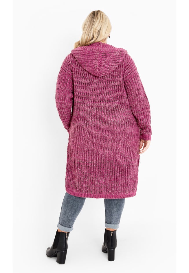 Chelsea Soft Knit Hood Coatigan image number 2