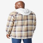 Removable Hooded Shirt Jacket image number null
