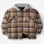 Removable Hooded Shirt Jacket image number null