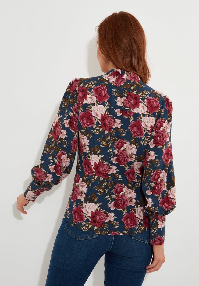 Tie Neck Blouse image number 3