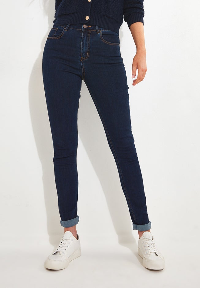 HIGH WAISTED SKINNY JEANS image number 1