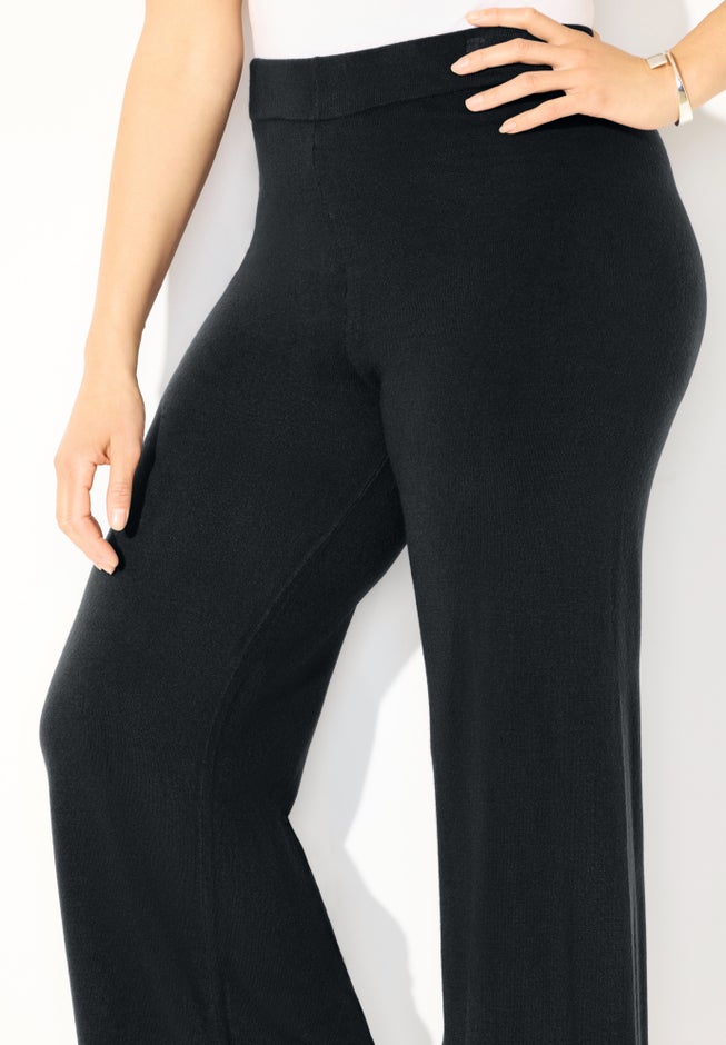Cashmiracle™ Wide Leg Pant image number 3