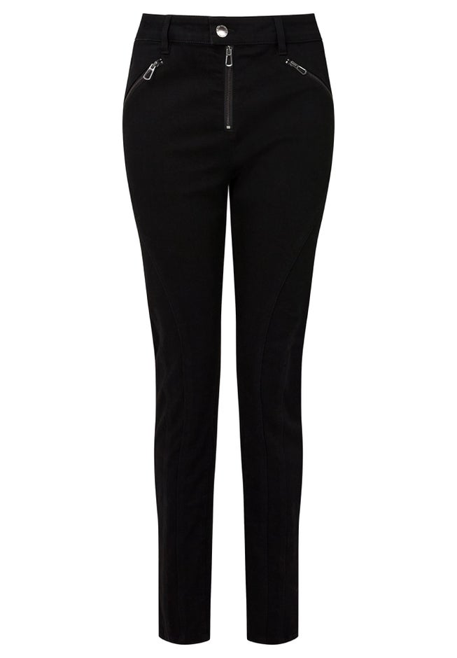 Stretch Denim Rocker Skinny Jean image number 4