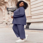 Seamed Mock Neck Tunic image number null