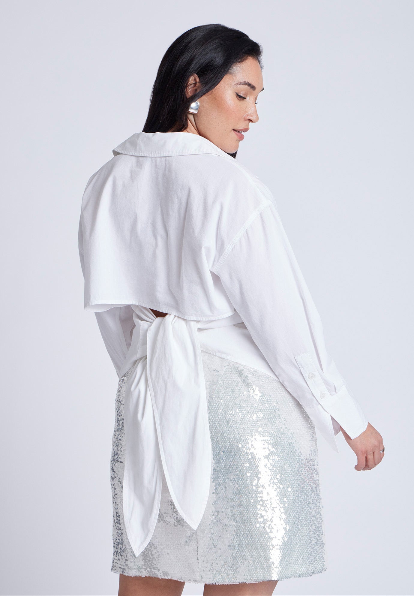 Tie Back Button Up Top image number 1