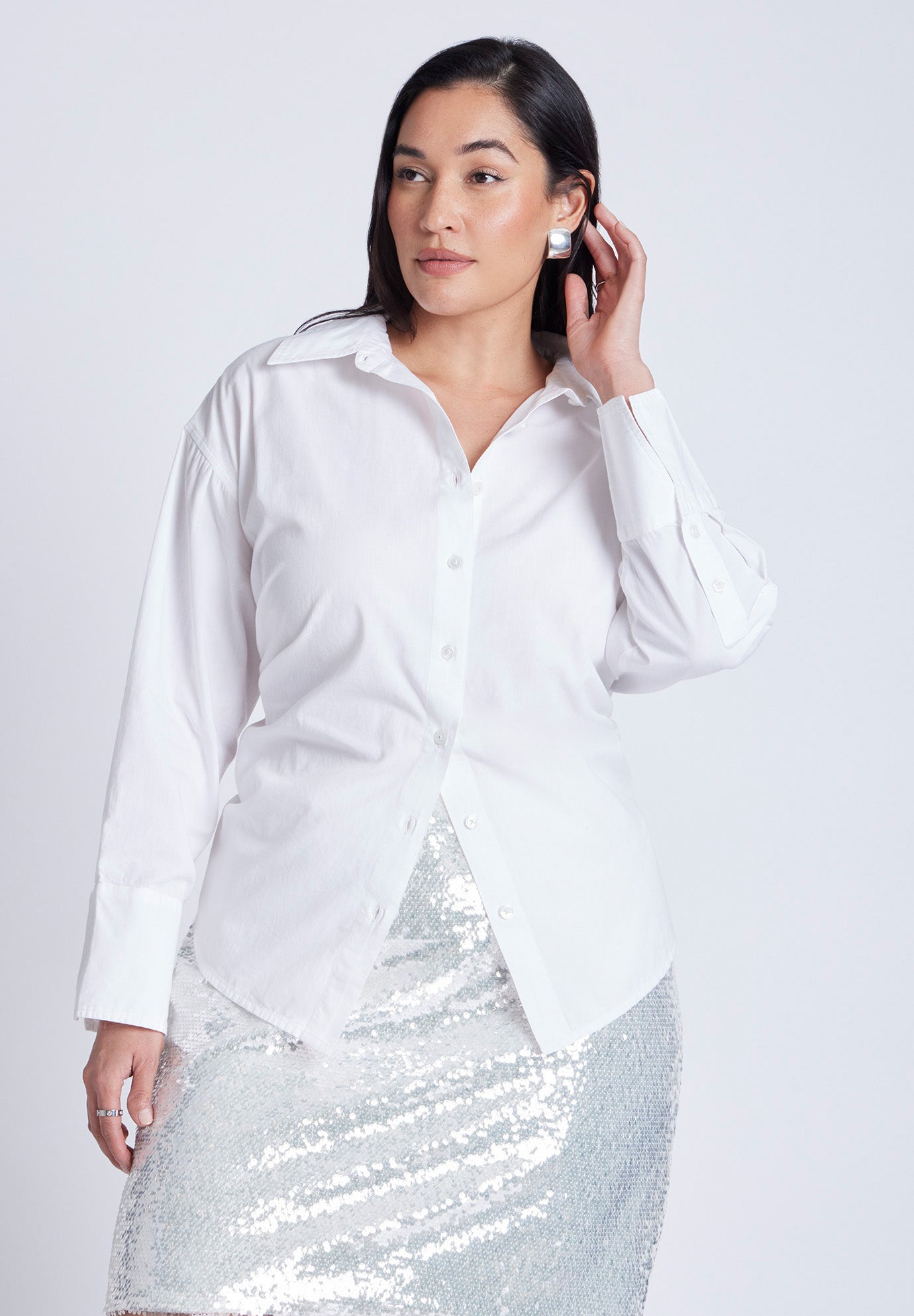 Tie Back Button Up Top image number 2