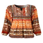 Blouson Sleeve Beaded Tunic image number null
