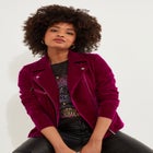 Velor Moto Jacket image number null