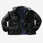 9 Pocket Twill Utility Jacket with Removable Hood image number null