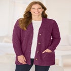 Cozy Boucle Cardigan image number null