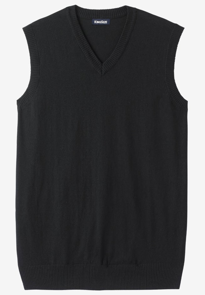 Lightweight V-Neck Sweater Vest image number 0