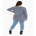 Tia Curved Hem Tunic Sweater image number null