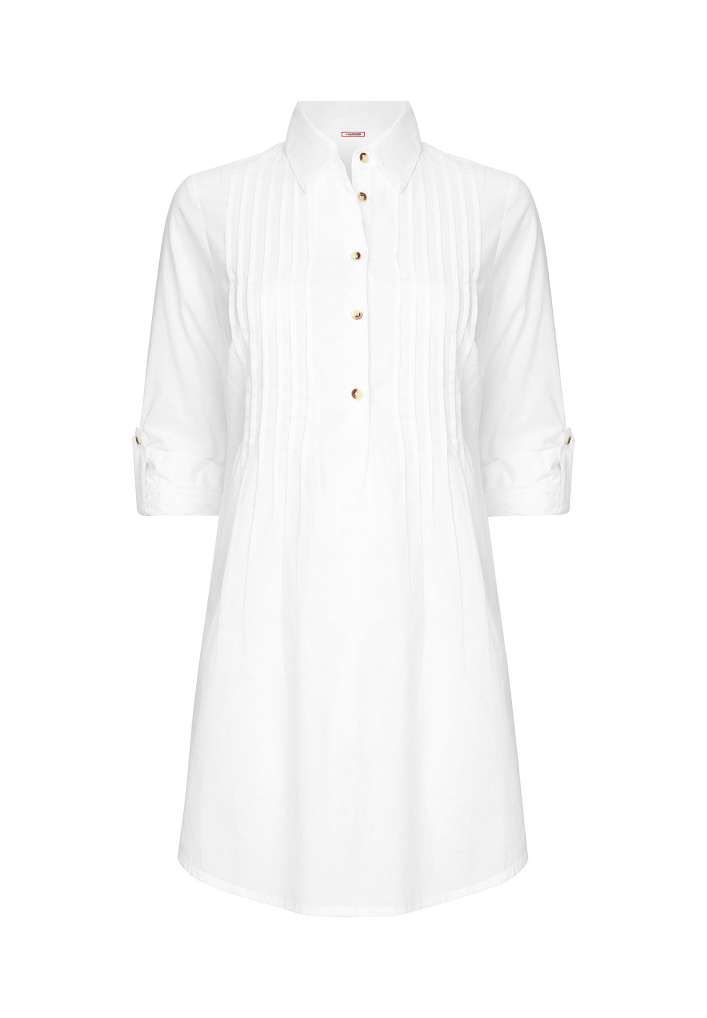 Cotton Pintuck Tunic image number 3