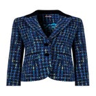 Single Breasted Tweed Blazer image number null