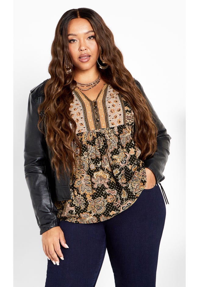 Amahle Button Down Blouse image number 3