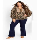 Amahle Button Down Blouse image number null