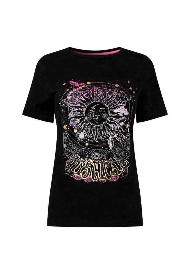 Stretch Cotton Graphic Tee image number 1