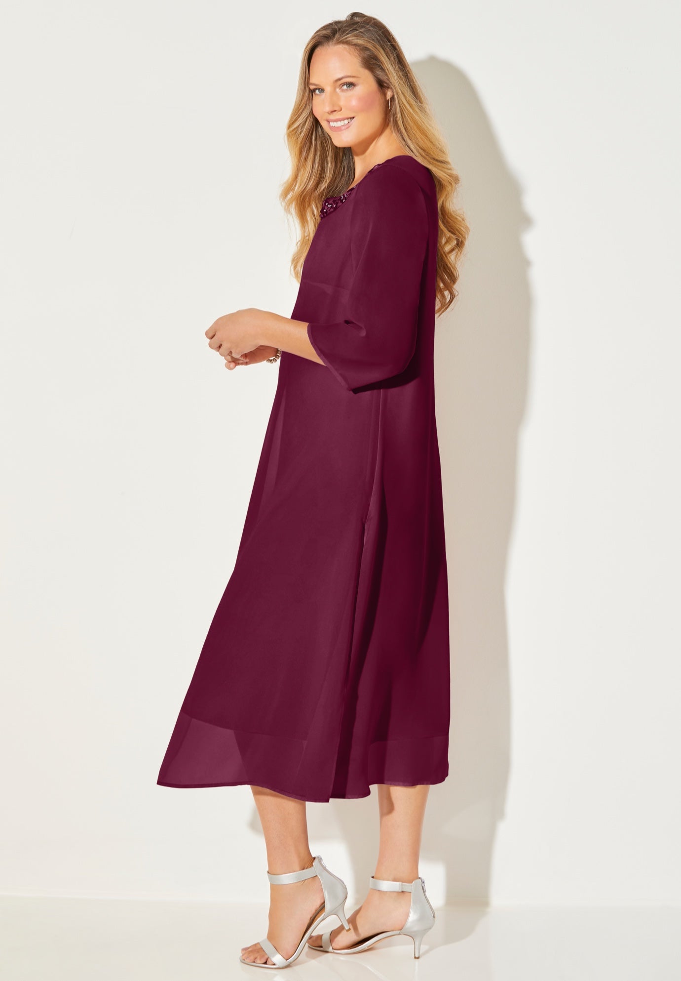 Midnight Dazzle Flyaway Dress image number 2