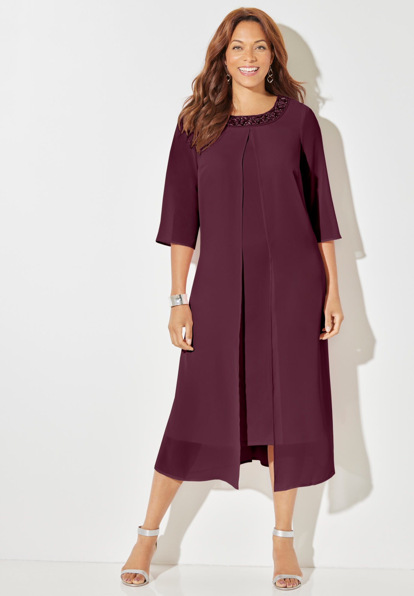 Midnight Dazzle Flyaway Dress image number 0