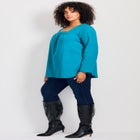 Square Neck Pleated Tunic image number null